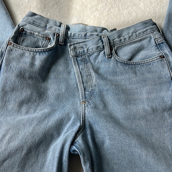 Agolde Criss Cross straight. - Picture 3 of 11